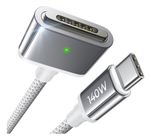 Lisen Cable Magsafe 3 De 140 W, Usb C A Magsafe 3, Cable De