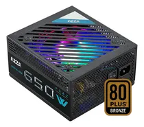 Comprar Fuente De Poder Certificada Azza 650w Rgb 80 Plus Bronze