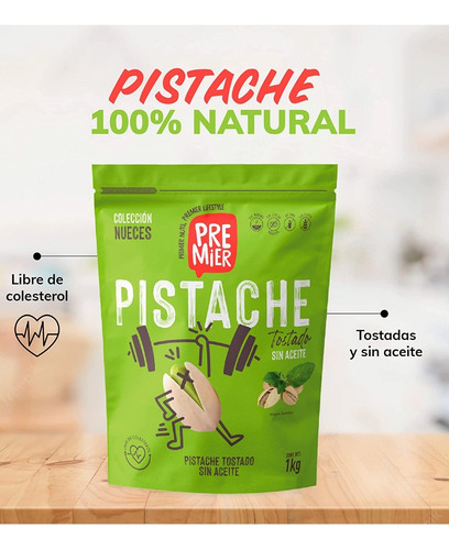 Pistaches De La Marca Premier 1kg