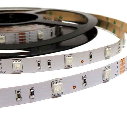 5 Metros Tira Led 5050 Rgb 30 Led/metro 24 V Arealed Rosario