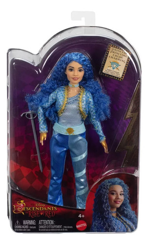 Disney Descendientes Muñeca Princesa Chloe Charming Mattel