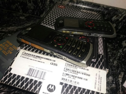 Motorola I335 Rádio Nextel 2 Aparelhos Caixa + Manual