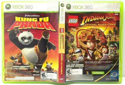 Lego Indiana Jones + Kung Fu Panda | Xbox 360 | Gamerooms 