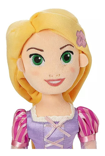 Imagem 3 de 5 de Pelúcia 100% Original Disney Store Princesa Rapunzel Média