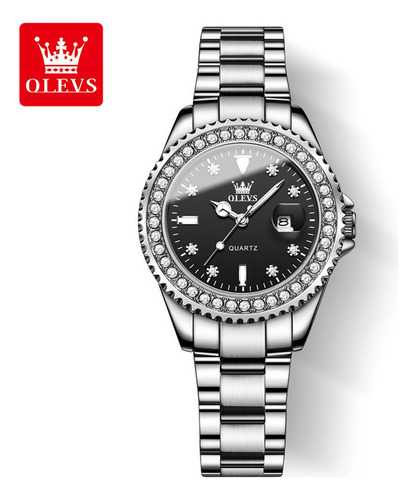 Relojes Olevs Luminous Luxury Calendar Diamond