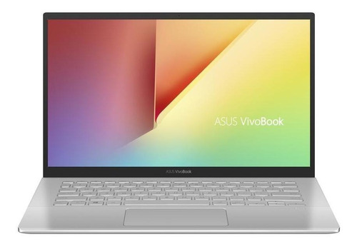 Notebook Asus VivoBook X420FA transparent silver 14", Intel Core i5 8265U  8GB de RAM 256GB SSD, Intel UHD Graphics 620 1280x720px Windows 10 Home