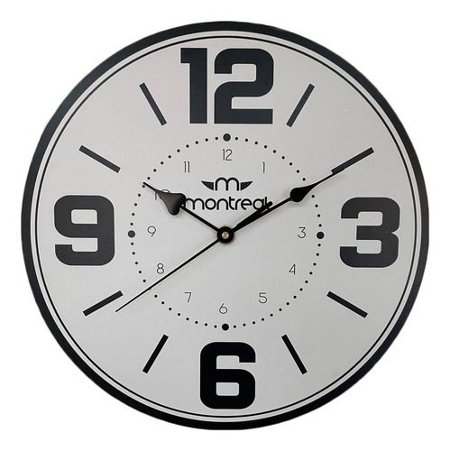 Combo X10 Reloj De Pared Analogo Montreal 29cm Vintage