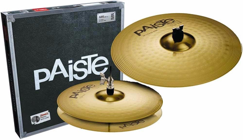 Platillos Paiste 101 Essential Set Hi-hat 14 + Crash Ride 18