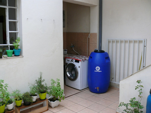 Eco Tanque 240l - Bombona / Tambor / Barrica / Coleta Água (Recondicionado)