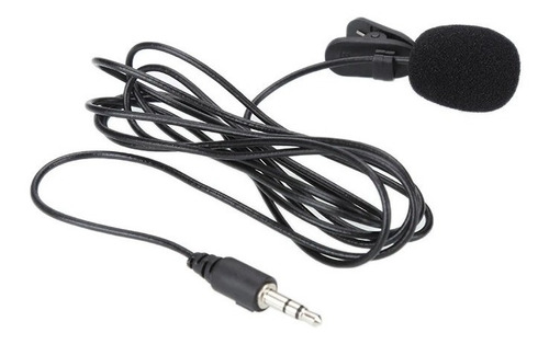 Mini Microfone De Lapela Plug P2 Stéreo Varias Finalidades