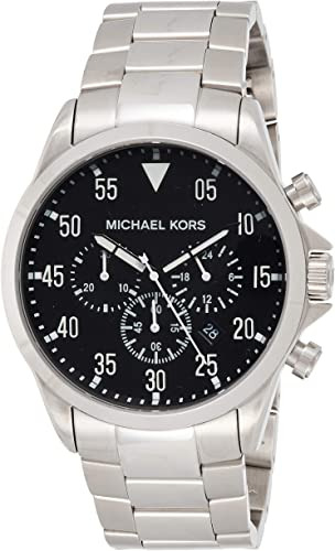 Michael Kors Reloj Gage En Tono Plateado Mk8413 Para