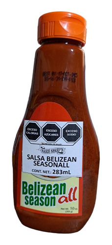 1 Pz Salsa Marie Sharp´s Belizean Sesonall 283g C/u