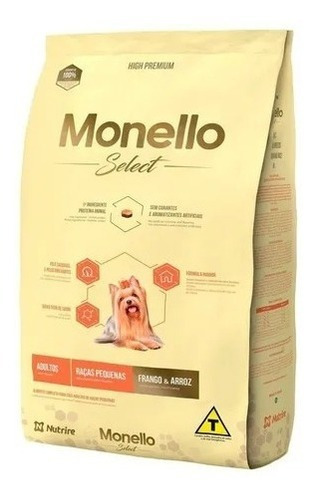 Monello Select Dog Raz Peq 2 Kg