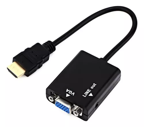Cable Adaptador HDMI/VGA Con Audio