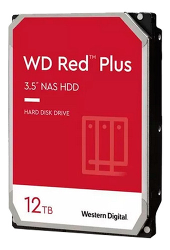 Disco Duro 12tb Western D. Sata 3.5'' 7200rpm Red Nas 24/7.