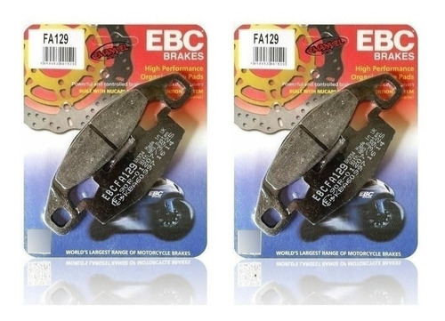 Pastillas Freno Ebc Brakes Suzuki Gsx 1100 G