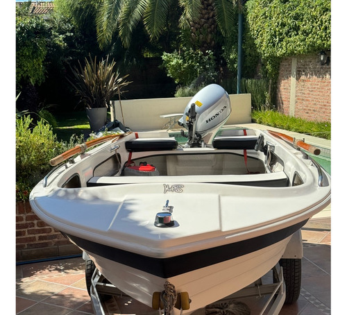 Bote Pescador Bahamas 375 Con Motor Honda 20+trailer