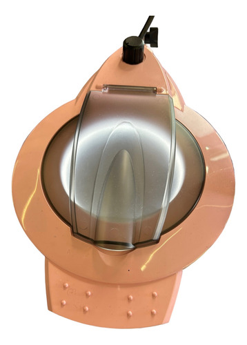 Lámpara Con Lupa Rosa De Pedestal Ajustable Regulador Deluz