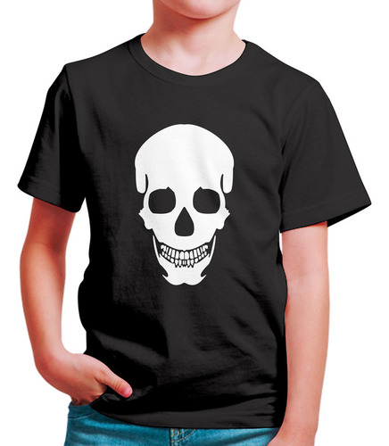 Polo Niño Calavera (d0663 Boleto.store)