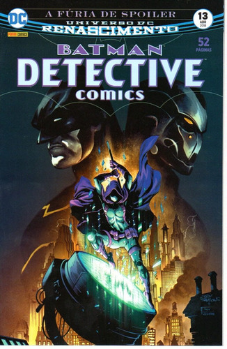 Detective Comics 13 Renascimento - Bonellihq Cx284 T20