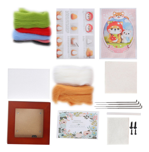 Boneca De Pelúcia, Materiais De Fabricação Diy, Kit De Feltr