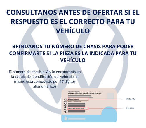 Parabrisas Volkswagen Original