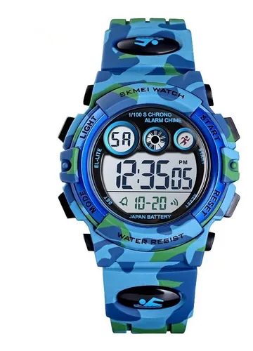 Reloj azul Casio niño transparente LA-20WHS-2A