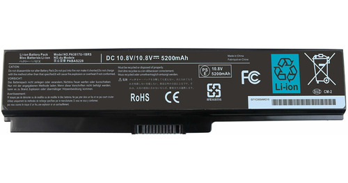 Bateria Pa3817u-1brs Toshiba Satellite A665 A665d C655 C675 