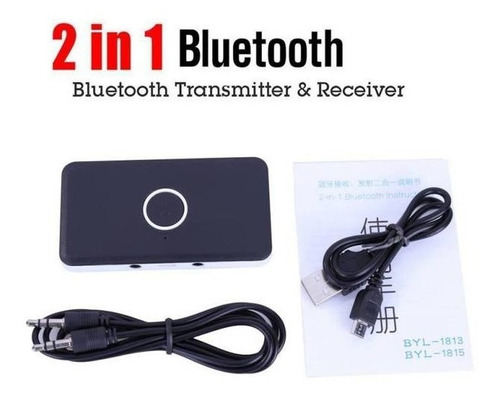 Imagen 1 de 2 de Transmisor/receptor De Audio 2 En 1 Bluetooth V4.2 Byl-1813