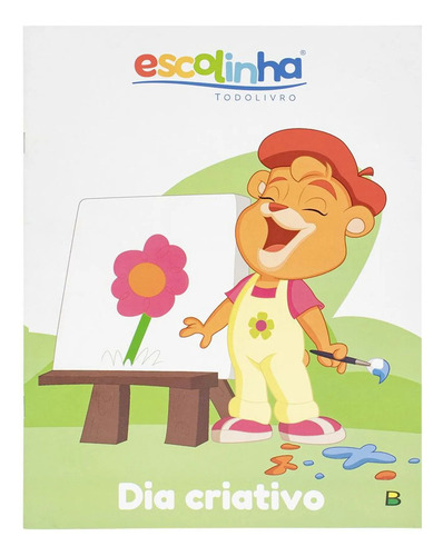 Livro kit Ler e Colorir: Escolinha De Todolivro Edição 1 Capa Mole 2024 Em Português Editora Brasileitura
