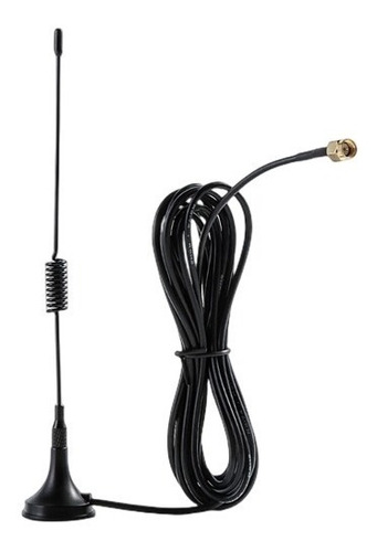 Antena De Ventosa Pequeña Gsm Con Cable Extensión 3 M