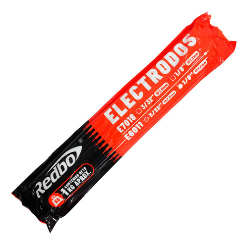 Electrodo E-6011 1/8'' 1kg - Redbo
