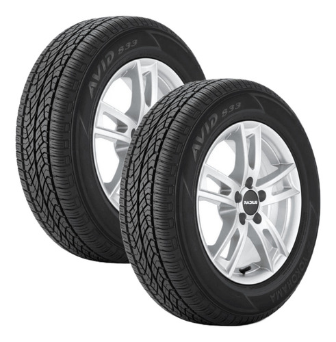 Paquete De 2 Llantas 195/65 R15 Yokohama Avid S33 89s