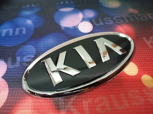 Kia, Logo Emblema Cromado, 11.5x6cms