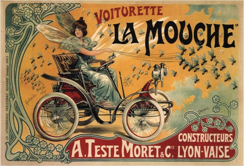 Lamina De Imágenes Vintage De 50x73 Cm - Moulin Rouge