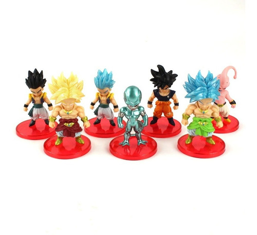 Set 21 Figuras Dragon Ball De Colección Goku Vegeta Juguetes | Meses sin  intereses