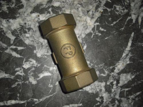 Imagen 2 de 4 de Junta Dresser Union De 1 Pulgada Fp De Bronce