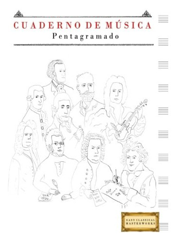 Cuaderno De Musica Pentagramado: -10 16 X 15 24 Cm-