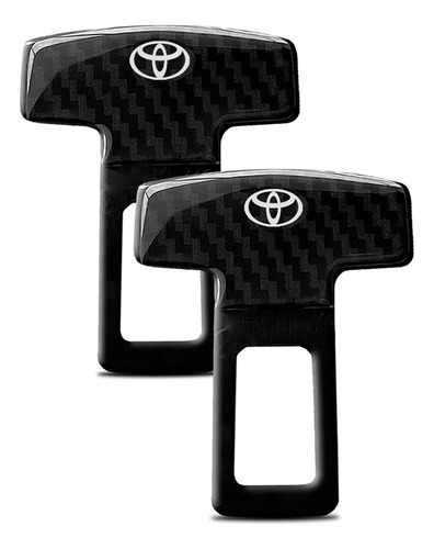 Par Fivela Trava Cinto Anti Som Toyota Sw4 Yaris Hilux Rav4