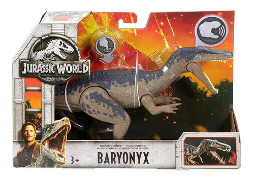 Dinosaurio Jurassic World Baryonix Rugidor Nuevo Baryonyx | Meses sin  intereses