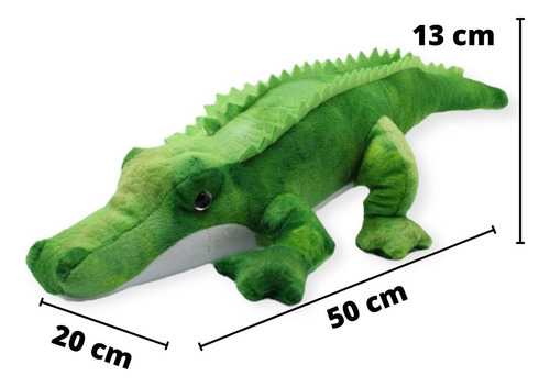 Peluche Cocodrilo Nilo 50 Cm