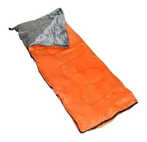 Bolsa De Dormir Spinit Modelo Classic Camping Viaje Montaña Color Naranja