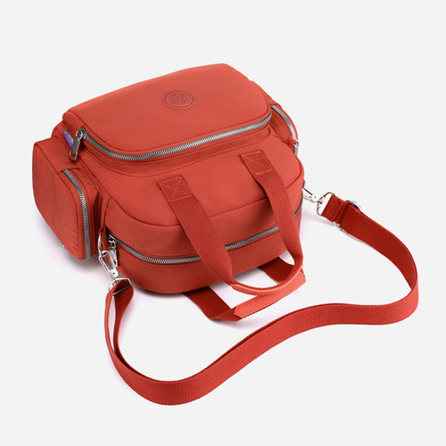 Bolsa De Moda Com Carregador Usb Portátil 2025 Cor Laranja