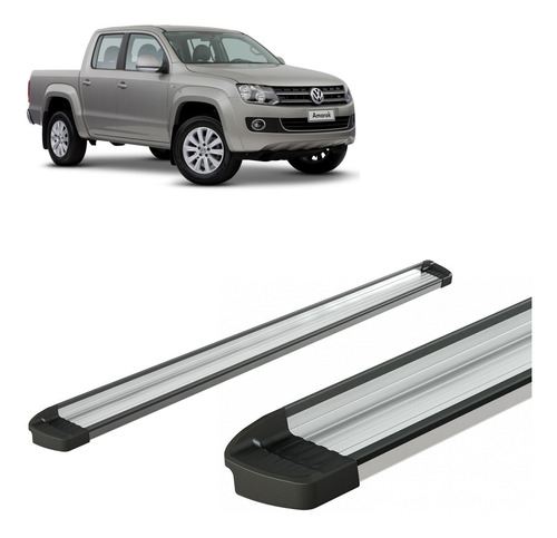 Estribos Aluminio Volkswagen Amarok 2010+