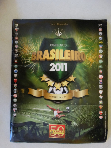 Álbum Campeonato Brasileiro 2011! Completo!