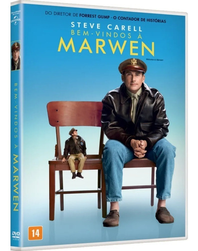 Dvd Bem-vindos A Marwen - Steve Carell - Original (lacrado)