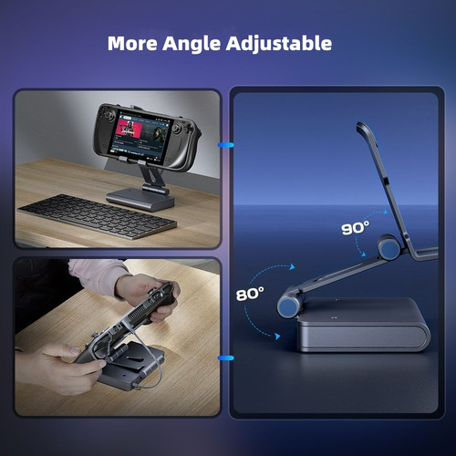 Estación De Acoplamiento Para Steam Deck Oled/rog Ally X/leg