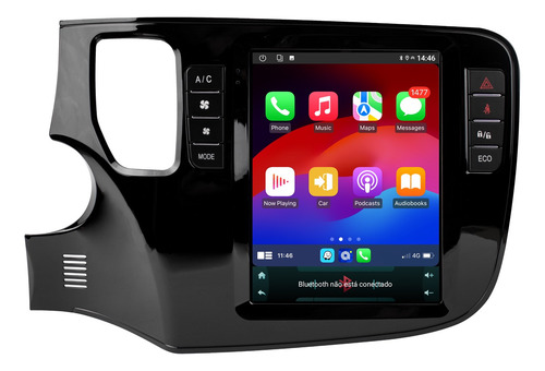 Multimidia Tesla Outlander 13/19 Android 14 64gb Carplay Cam