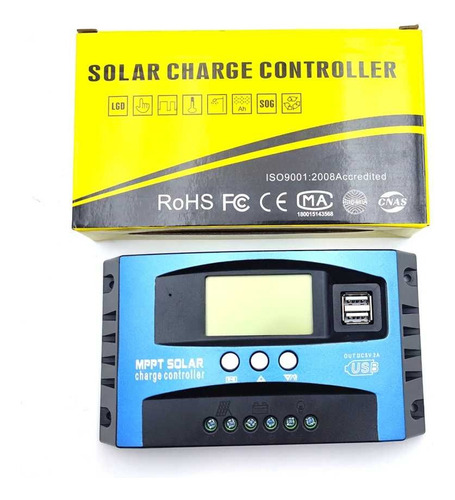 Controlador De Carga Solar Mppt 30a