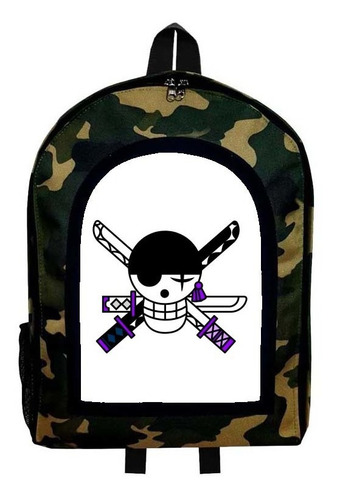 Mochila Camuflada One Piece Modelo 36